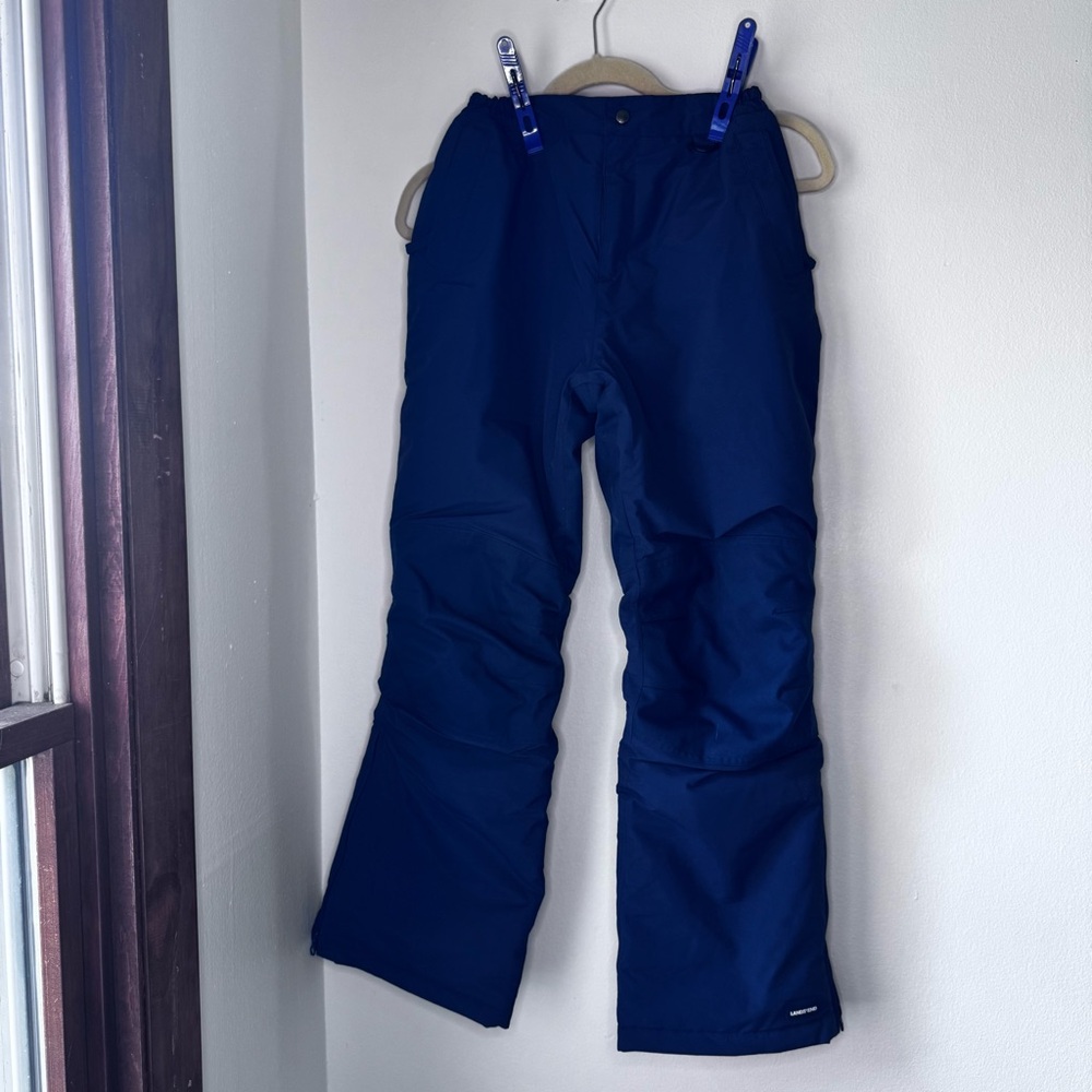 Lands' End Kids‎ Dark Blue Snow Pants Sz 12